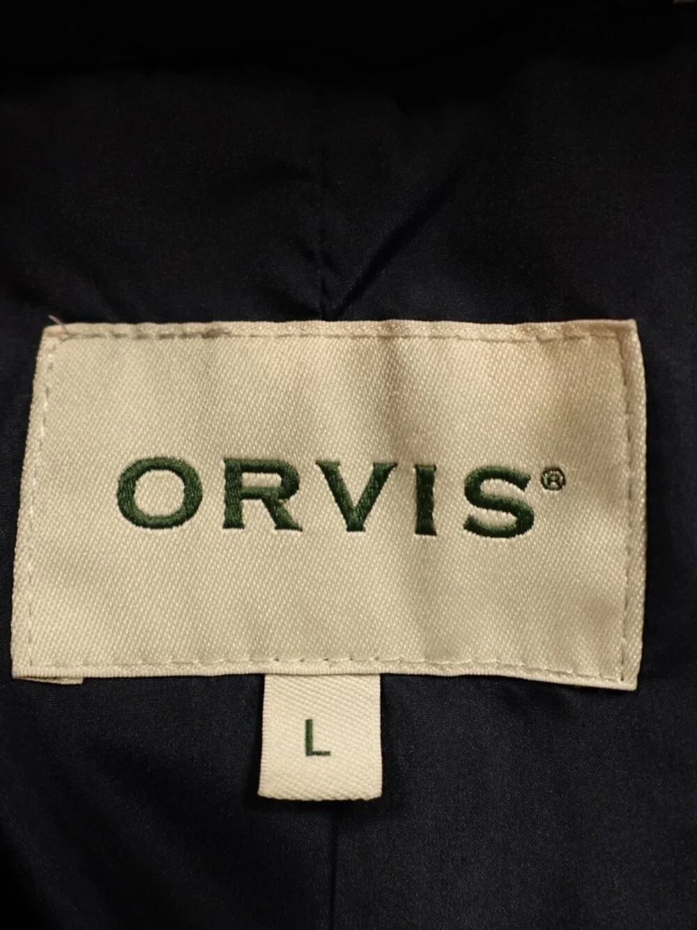Orvis Quilted Hooded Jacket Women’s Large Navy Insulated Outdoor - Picture 3 of 13